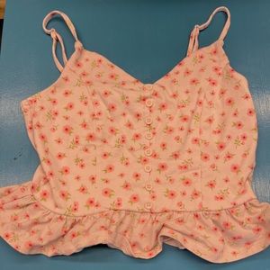 Floral tank top